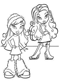 bratz coloring pages - page 38