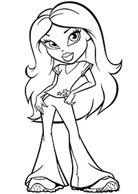 bratz coloring pages - page 41