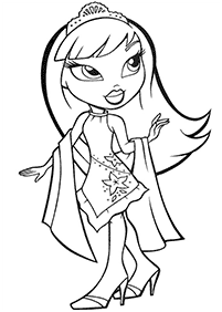 bratz coloring pages - page 47