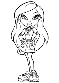 bratz coloring pages - page 49