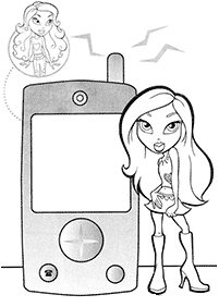 bratz coloring pages - page 53