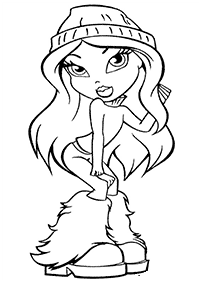 bratz coloring pages - page 55