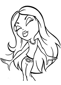 bratz coloring pages - page 56