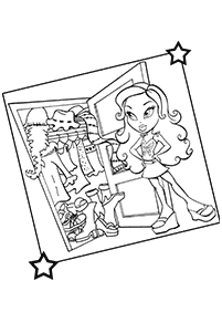 bratz coloring pages - page 58