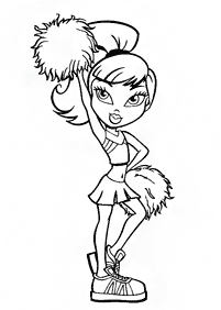 bratz coloring pages - page 6