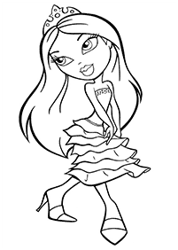 bratz coloring pages - page 60