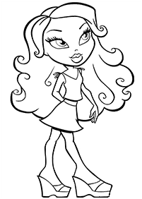 bratz coloring pages - page 61