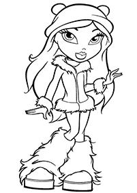 bratz coloring pages - page 63