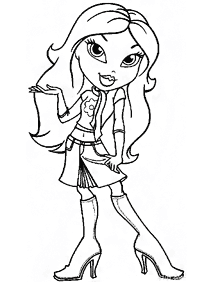 bratz coloring pages - page 64