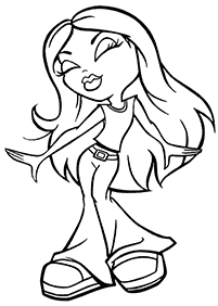 bratz coloring pages - page 66