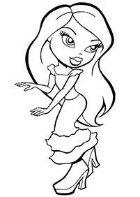 bratz coloring pages - page 67