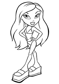 bratz coloring pages - page 68