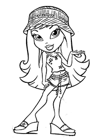 bratz coloring pages - page 73