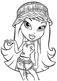 bratz coloring pages - page 78