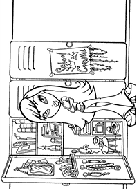 bratz coloring pages - page 81