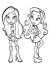 bratz coloring pages - page 84