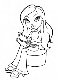 bratz coloring pages - page 85