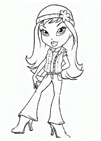 bratz coloring pages - page 86