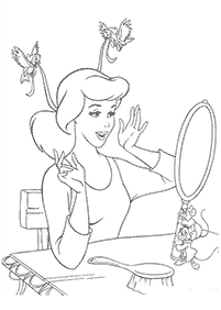 cinderella coloring pages - page 13