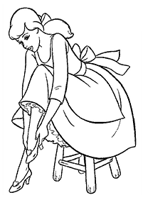 cinderella coloring pages - Page 24