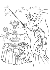 cinderella coloring pages - page 34