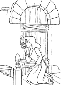 cinderella coloring pages - page 38