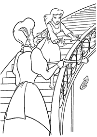 cinderella coloring pages - page 39