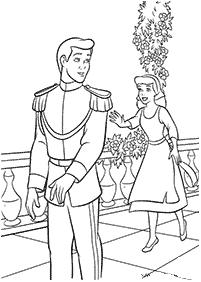 cinderella coloring pages - page 49