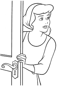 cinderella coloring pages - page 51