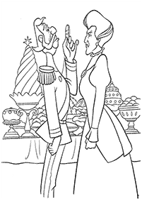 cinderella coloring pages - page 52