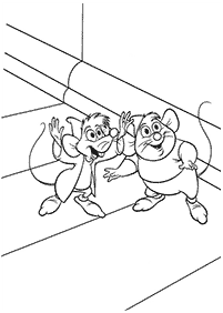 cinderella coloring pages - page 54