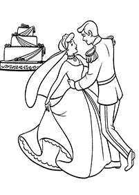 cinderella coloring pages - page 56