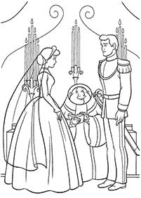 cinderella coloring pages - page 70