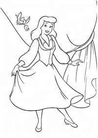 cinderella coloring pages - page 73