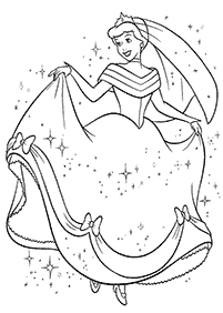 cinderella coloring pages - page 76