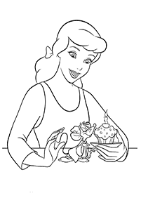 cinderella coloring pages - page 80