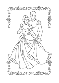 cinderella coloring pages - page 84