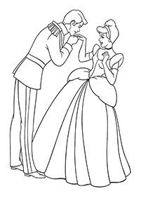 cinderella coloring pages - page 86