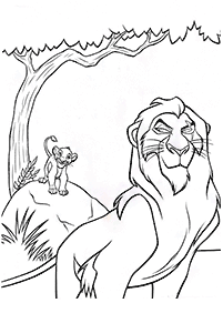 The Lion King - Printable Coloring Pages
