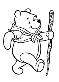 Winnie the Pooh coloring pages - page 119