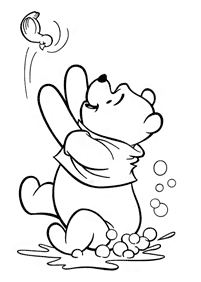 Winnie the Pooh coloring pages - page 117