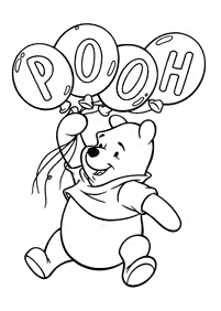 Winnie the Pooh coloring pages - page 117