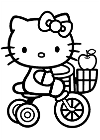 hello kitty coloring pages - page 101