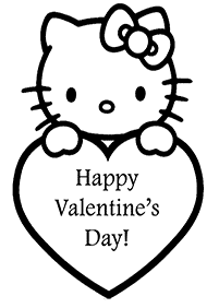 hello kitty coloring pages - page 102
