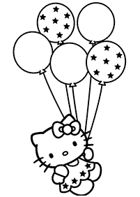 hello kitty coloring pages - page 103