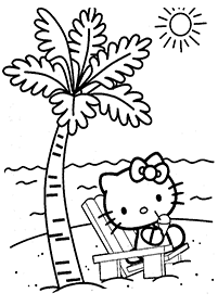 hello kitty coloring pages - page 120