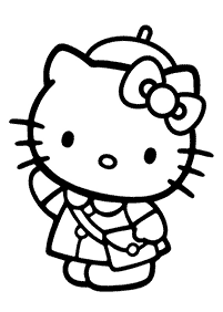 hello kitty coloring pages - page 57