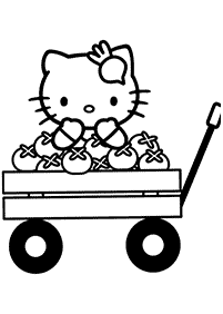 hello kitty coloring pages - page 67