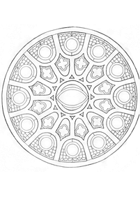 mandala coloring pages - page 100