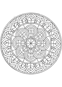 mandala coloring pages - page 102